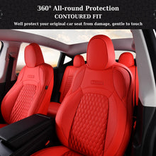 Load image into Gallery viewer, 50% OFF🔥🔥 Fit 2017-2023 Tesla Model 3 Coverado Custom Car Seat Covers Premium Leather Front and Back Auto Seat Protectors