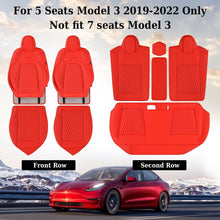 Load image into Gallery viewer, 50% OFF🔥🔥 Fit 2017-2023 Tesla Model 3 Coverado Custom Car Seat Covers Premium Leather Front and Back Auto Seat Protectors