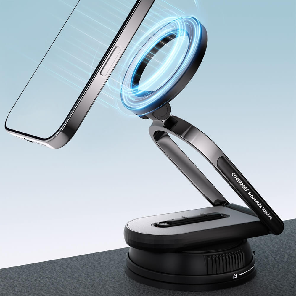50% OFF🔥🔥 Coverado Magsafe Car Mount Dashboard Phone Mount Magnetic Phone Holder for Car Fit iPhone 16 15 14 13 12