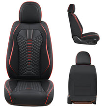 Load image into Gallery viewer, 5 Seats Coverado Car Leather Seat Covers Fashion Front and Rear Leatherette Full Set Water Resistant Universal Fit