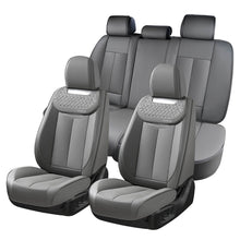 Load image into Gallery viewer, Coverado Front and Back Leatherette Car Seat Covers Water Resistant Seat Protectors Universal Fit