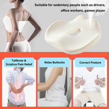 Load image into Gallery viewer, 50% OFF🔥🔥 Coverado Foam Seat Cushion / Lumbar Support Pillow for Car, Office Chair, Sofa