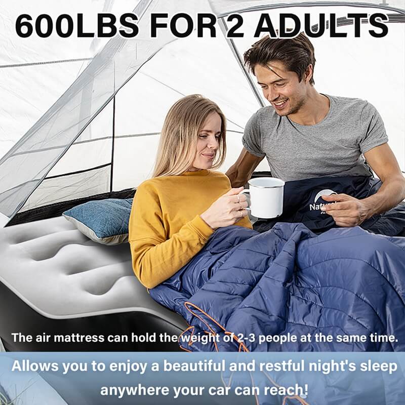 50% OFF🔥🔥 Coverado Air Mattress for Car Back Seat SUV Trunk Camping Sleeping Bed Air Mattress Universal Fit