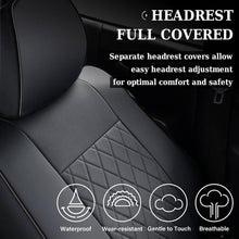 Load image into Gallery viewer, Fit 2016-2023 Toyota Tacoma Double/Crew Cab Coverado Tacoma Seat Covers Leather Seat Covers for Cars Auto Seat Protectors