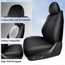 Load image into Gallery viewer, Fit 2005-2015 Toyota Tacoma Double/Crew Cab Coverado Tacoma Seat Covers Leather Seat Covers for Cars Auto Seat Protectors