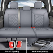Load image into Gallery viewer, Fit 2005-2015 Toyota Tacoma Double/Crew Cab Coverado Tacoma Seat Covers Leather Seat Covers for Cars Auto Seat Protectors