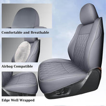 Load image into Gallery viewer, Fit 2005-2015 Toyota Tacoma Double/Crew Cab Coverado Tacoma Seat Covers Leather Seat Covers for Cars Auto Seat Protectors