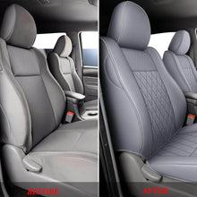 Load image into Gallery viewer, Fit 2005-2015 Toyota Tacoma Double/Crew Cab Coverado Tacoma Seat Covers Leather Seat Covers for Cars Auto Seat Protectors
