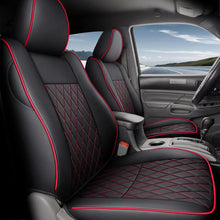 Load image into Gallery viewer, Fit 2005-2015 Toyota Tacoma Double/Crew Cab Coverado Tacoma Seat Covers Leather Seat Covers for Cars Auto Seat Protectors