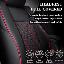 Load image into Gallery viewer, Fit 2005-2015 Toyota Tacoma Double/Crew Cab Coverado Tacoma Seat Covers Leather Seat Covers for Cars Auto Seat Protectors
