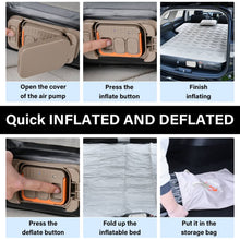 Load image into Gallery viewer, 50% OFF🔥🔥 Coverado Air Mattress Custom Fit 2021-2024 Tesla Model Y Inflatable Camping Bed Travel SUV Sleeping Pad with Car Air Pump
