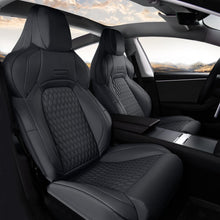 Load image into Gallery viewer, 50% OFF🔥🔥 Fit 2024 Tesla Model 3 Coverado Custom Car Seat Covers (only fit Performance ) Premium Leather Front and Back Auto Seat Protectors