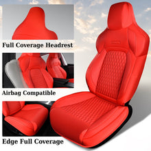 Load image into Gallery viewer, 50% OFF🔥🔥 Fit 2024 Tesla Model 3 Coverado Custom Car Seat Covers (only fit Performance ) Premium Leather Front and Back Auto Seat Protectors