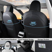 Load image into Gallery viewer, Fit 2020-2024 Tesla Model Y Car Seat Covers Custom Auto Seat Covers Specific Perfect Fit Water Resistant