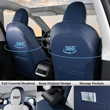 Load image into Gallery viewer, Fit 2020-2024 Tesla Model Y Car Seat Covers Custom Auto Seat Covers Specific Perfect Fit Water Resistant