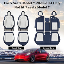 Load image into Gallery viewer, Fit 2020-2024 Tesla Model Y Car Seat Covers Custom Auto Seat Covers Specific Perfect Fit Water Resistant