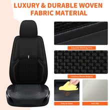 Load image into Gallery viewer, Heated Car Seat Cushion Warmer Seat Heater Universal Fast Heating Pads Driver Passenger for Cold Winter Days Fit all Vehicles