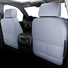 Load image into Gallery viewer, Fit 2014-2018 Chevy Silverado 2015-2019 GMC Sierra Crew Cab Coverado Full Set 40/60 Split Back Seats Waterproof Leather Seat Cover