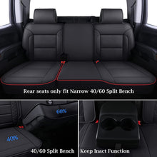 Load image into Gallery viewer, Specific Fit 2014-2018 Chevy Silverado 2015-2019 GMC Sierra Coverado Full Set Waterproof Leather Seat Cover