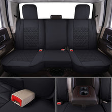 Load image into Gallery viewer, 50% OFF🔥🔥 Fit 2002-2023 Ram 1500/2500/3500 Crew Cab Coverado Custom Car Seat Covers with Curved Back Full Set 60/40 Split Bench Seat