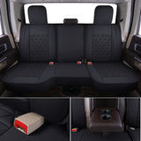 50% OFF🔥🔥 Fit 2002-2023 Ram 1500/2500/3500 Crew Cab Coverado Custom Car Seat Covers with Curved Back Full Set 60/40 Split Bench Seat