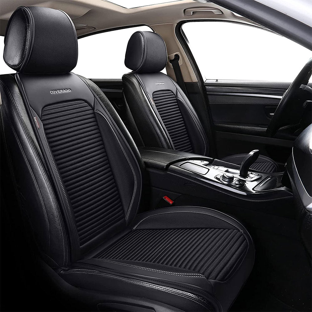 RaoRanDang Car Seat Cushion Memory Foam Thin Seat Cushion for Car Truck  Seat Driver, 20x18.5x1.2 Inches, Grey