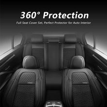Load image into Gallery viewer, Coverado Seat Cover Front Pair Car Seat Cover Compatible Fit SUV Pureblack 6