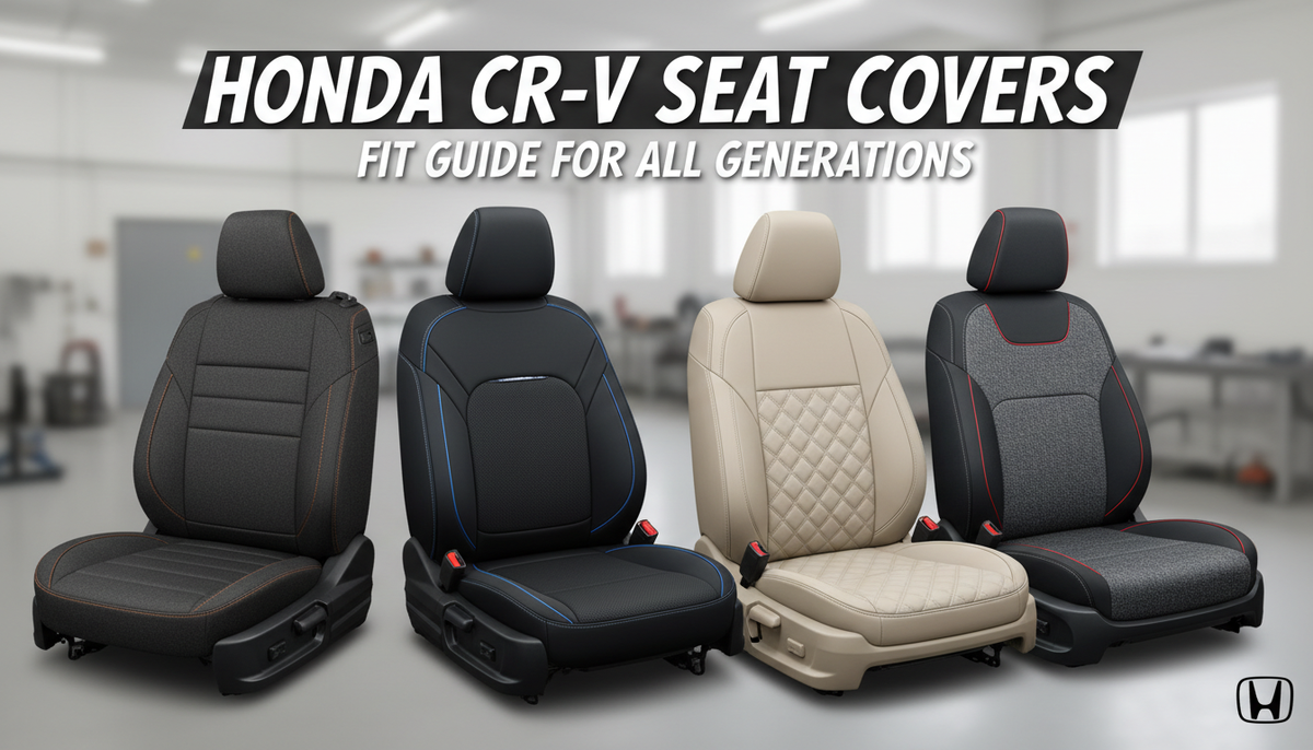 Honda CR-V Seat Covers: Fit Guide for All Generations – Coverado