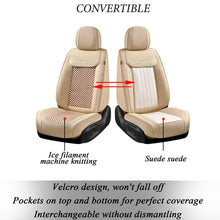 Load image into Gallery viewer, Coverado Car Seat Covers 5 Seats Full Set Fashion 2 in One Front and Back Seat Protectors Universal Fit
