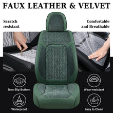 Load image into Gallery viewer, Coverado Front Auto Seat Covers 2 Seats Velvet Driver Passenger Seat Protectors Universal Fit