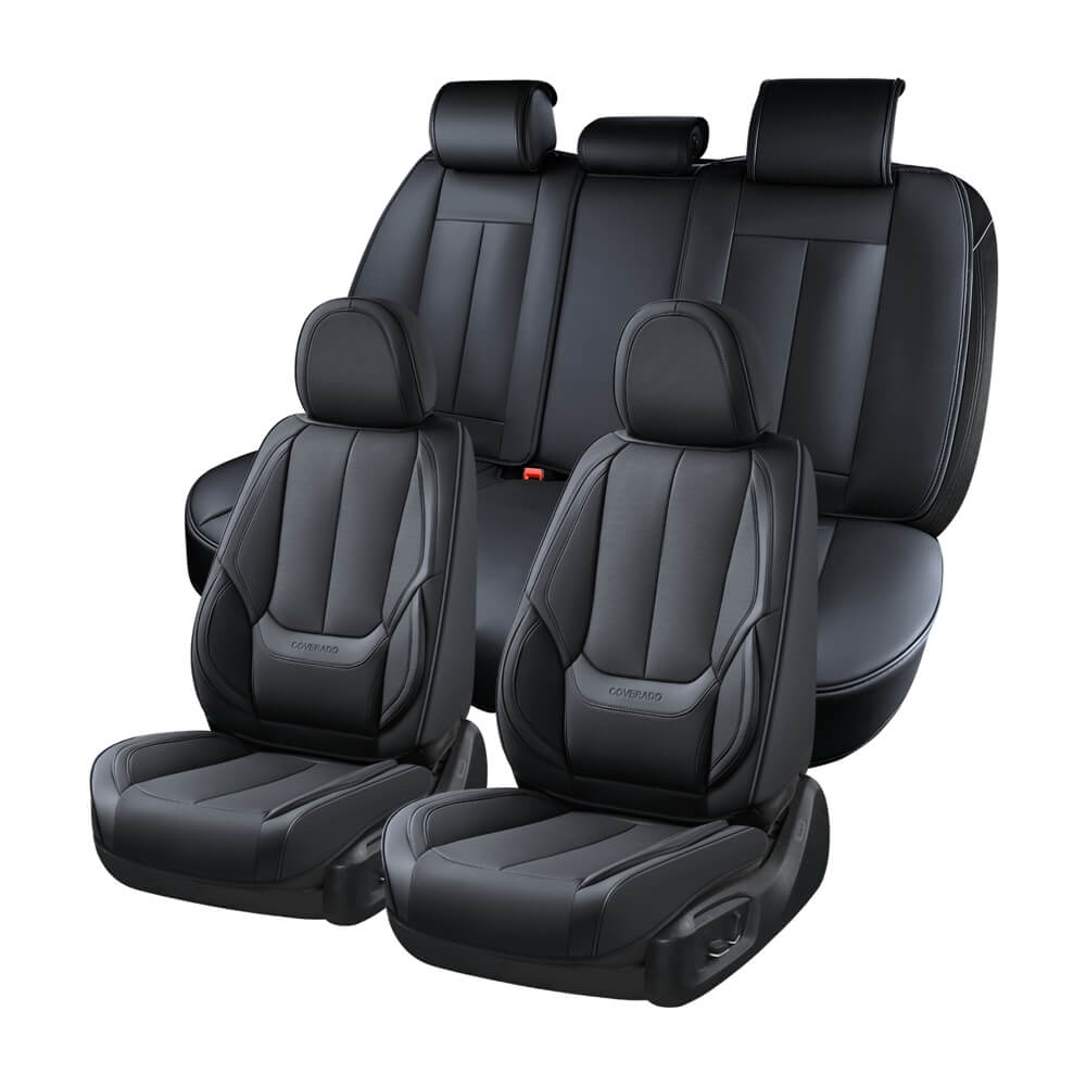 Coverado Oxford Seat Covers 2 Pieces Front Seat Protector High-density