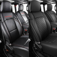 Load image into Gallery viewer, Coverado Seat Covers for 2018-2025 Jeep Wrangler JK JL 2-Door/4-Door Faux Leather Custom Fit