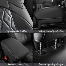 Load image into Gallery viewer, Coverado Seat Covers for 2018-2025 Jeep Wrangler JK JL 2-Door/4-Door Faux Leather Custom Fit