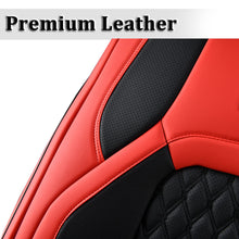 Load image into Gallery viewer, 2009-2018 Ram 1500, 2010-2024 Ram 2500 3500 Crew Cab Custom Fit Seat Covers Coverado Leather Auto Seat Protector with Concave Front, Split Curved Back/ Flat Back Seats Full Coverage