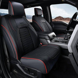 Toyota Tundra 2014-2021 CrewMax Custom Fit Coverado Car Seat Covers Full Coverage Water Resistant Auto Seat Protectors