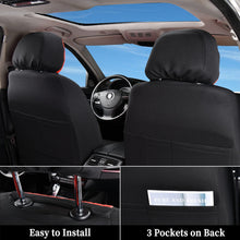 Load image into Gallery viewer, Coverado PVC Front and Back Seat Covers Comfortable and Durable Universal Fit