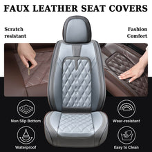 Load image into Gallery viewer, 40$ OFF🔥🔥 Coverado Car Front Car Seat Covers 2PCS Stylish Faux Leather Waterproof Auto Protectors Universal Fit