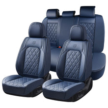 Load image into Gallery viewer, Coverado 5 Seats Front and Back Car Seat Covers Faux Leather Full Set Breathable Waterproof Auto Seat Protectors Universal Fit