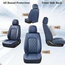 Load image into Gallery viewer, 2 Seats Coverado Front Seat Covers for Cars Leatherette Driver Passenger Seat Protectors Breathable Waterproof Universal Fit