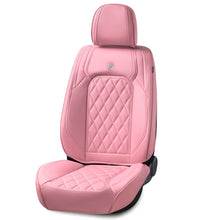 Load image into Gallery viewer, Coverado Front and Back Seat Covers Faux Leather Breathable Waterproof Universal Fit