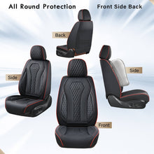 Load image into Gallery viewer, 20%OFF🔥🔥 Coverado 2 Seats Driver Passenger Premium Leather Front Car Seat Covers Luxury Auto Seat Protectors Universal Fit