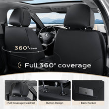 Load image into Gallery viewer, 2 Seats Coverado Front Seat Covers Set for Cars with Diamond Design Universal Fit