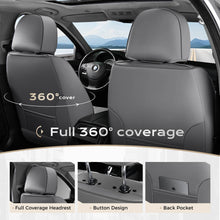 Load image into Gallery viewer, 2 Seats Coverado Front Seat Covers Set for Cars with Diamond Design Universal Fit
