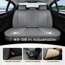 Load image into Gallery viewer, 5 Seats Coverado Front and Rear Covers Set for Cars with Diamond Design Auto Protectors Universal Fit