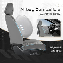 Load image into Gallery viewer, 2 Seats Coverado Front Seat Covers Set for Cars with Diamond Design Universal Fit
