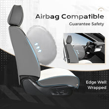 Load image into Gallery viewer, 2 Seats Coverado Front Seat Covers Set for Cars with Diamond Design Universal Fit
