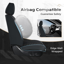 Load image into Gallery viewer, Coverado 5 Seats Full Set Front and Back Seat Covers Faux Leather Auto Interior Seats Universal Fit