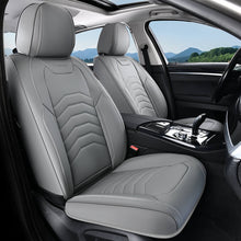 Load image into Gallery viewer, Coverado 5 Seats Full Set Front and Back Seat Covers Faux Leather Auto Interior Seats Universal Fit
