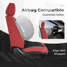 Load image into Gallery viewer, Coverado 5 Seats Full Set Front and Back Seat Covers Faux Leather Auto Interior Seats Universal Fit