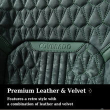 Load image into Gallery viewer, Coverado Fashion Velvet Car Seat Covers Front and Back Auto Seat Protectors Universal Fit